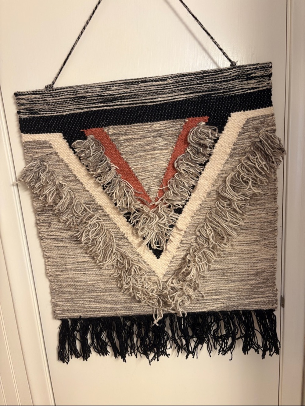 American Furniture Warehouse Boho Woven Wool Wall Hanging